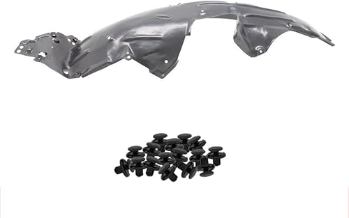 Parts N Go Forro de guardabarros con clips para 2016-2018 HR-V delantero derecho del pasajero HO1249171 74100T7WA00