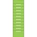Teacher Created Resources Polka Dot Storage Chart File Pocket, 14 x 46-1/2 in, Lime