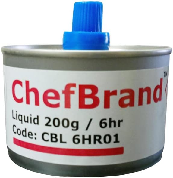 drinkstuff Fusion Chafing Fuel 6 Hour DEG Wick Fuel for Chafing Dish