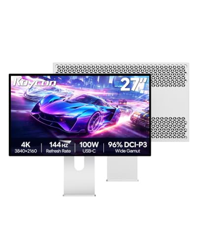 Image of P27D 27'' UHD (3840 x 2160) 4K 144Hz Glossy Monitor, IPS Panel, 10-Bit Color, 99% sRGB, 96% DCI-P3, 163PPI, HDR, Low Blue Light, Eye Care (Honeycomb - with Stand)