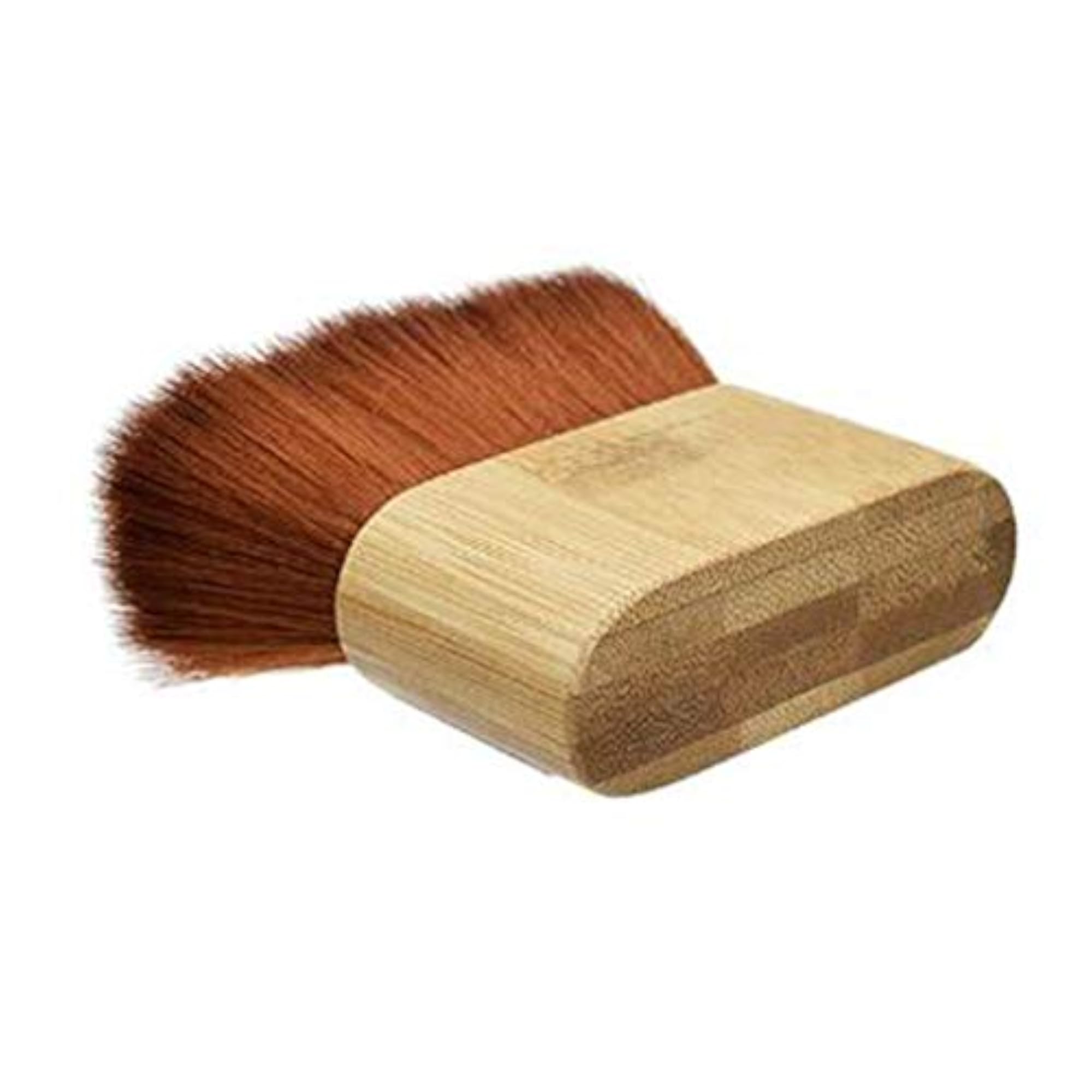 Barber Hairdressing Neck Duster Soft Brush with Wooden Handle