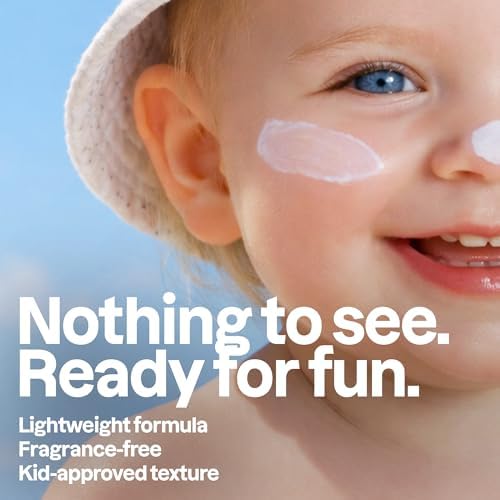 ATTITUDE Sensitive Skin Baby Mineral Sunscreen SPF 50, Broad Spectrum Zinc Oxide, EWG Verified, Mineral-Based, Non-Nano, Lightweight Cream for Face & Body, Unscented, 80 grams - 3