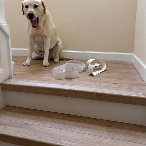 Image of Grip Tape for Stairs 1 inch X 30' Adhesive Grip Tapes High Traction Grip Tape Non Slip Stair Treads for Indoor Outdoor, Transparent