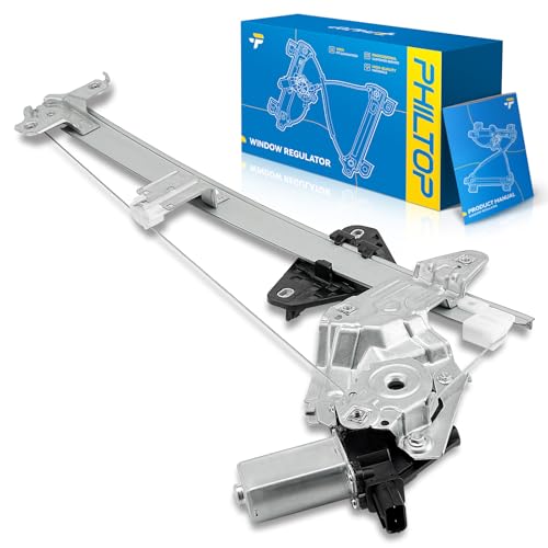 Image of PHILTOP 751-622 Power Window Regulator w /Motor Front Right Passenger Side