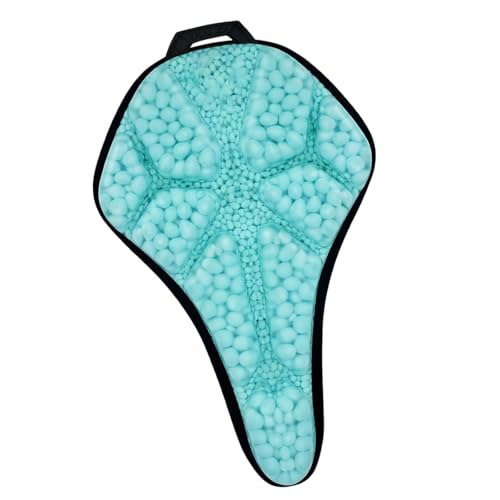 Selle de rechange avec housse de siège de vélo d'appartement épaisse