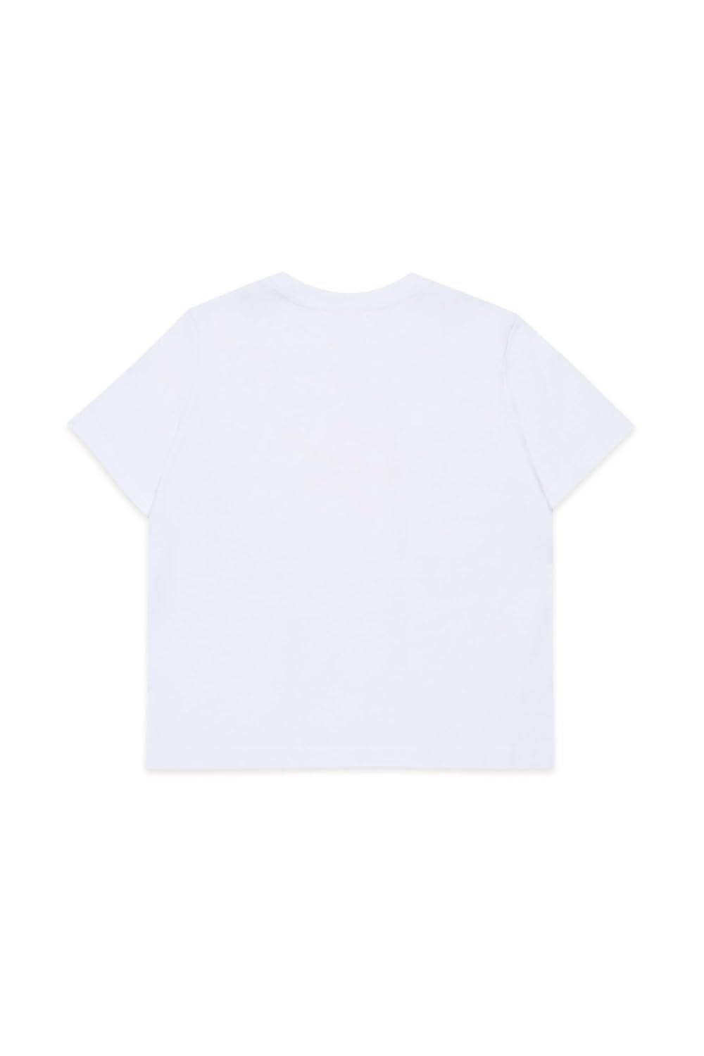 Diesel Girls' T-Shirt with Calligraphy Logo