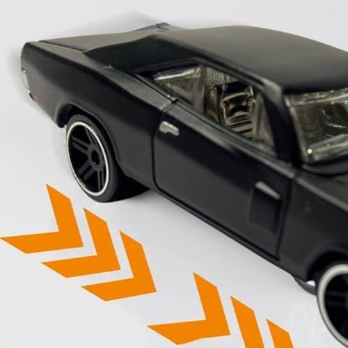 Image of 1:64 Scale - Premium Die-Cast Metal Collectible Model with Chrome Engine, Realistic Detailing, Glossy Finish & Smooth Wheels | Classic Mini Car Toy for Kids, Boys & Car Enthusiasts(Red) (Pack of 1)