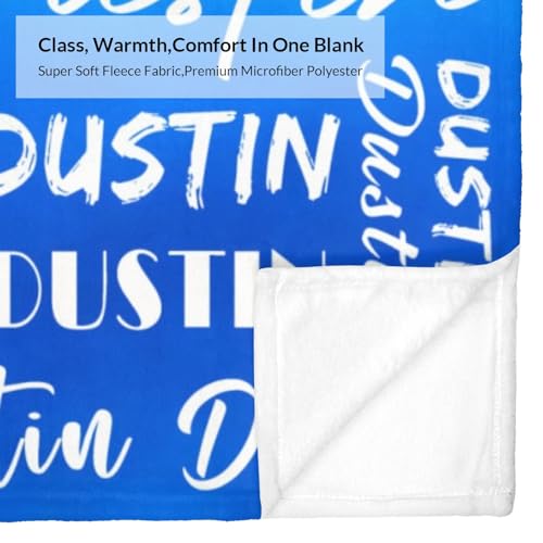 Name Blanket Personalized Name Blanket Customized Blanket with Name Text for Adult Kid Birthday Christmas Mothers Fathers Valentines Day Gift