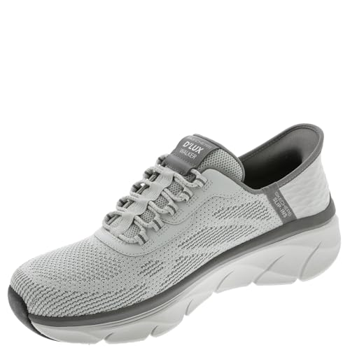 Skechers Skechers Sport Slip-Ins RF: D'Lux Walker 2.0 Men's Sneaker, 10.5 D(M) US, Grey-Charcoal