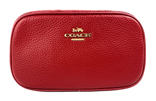 Coach Pebbled Leather Jamie Wristlet (1941 Red) #TOP1