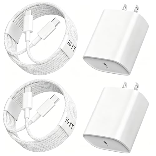 Cable USB C a USB C de 10 pies para cargar el iPhone 16 Plus desde el sofá