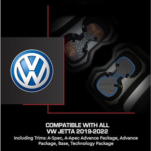 Portavasos compatible con Jetta 2019-2024 azul miniatura 2