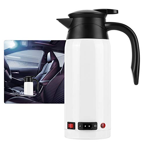 Hervidor eléctrico para auto 800ml blanco miniatura 3