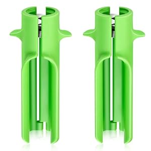 2Pcs Rose Thorn Stripper Tool Flower Cleaner Cutter Thorn Remover Leaf Stripper Tool Green Gardening Floral Arrangements New Upgrades Efficient Clean Stem for Professional Florist Home Flower Shop