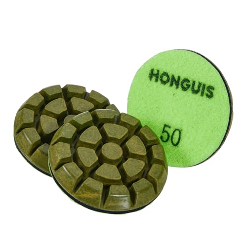 Tampons de polissage diamant pour embellir votre terrasse en béton ou intérieur en marbre