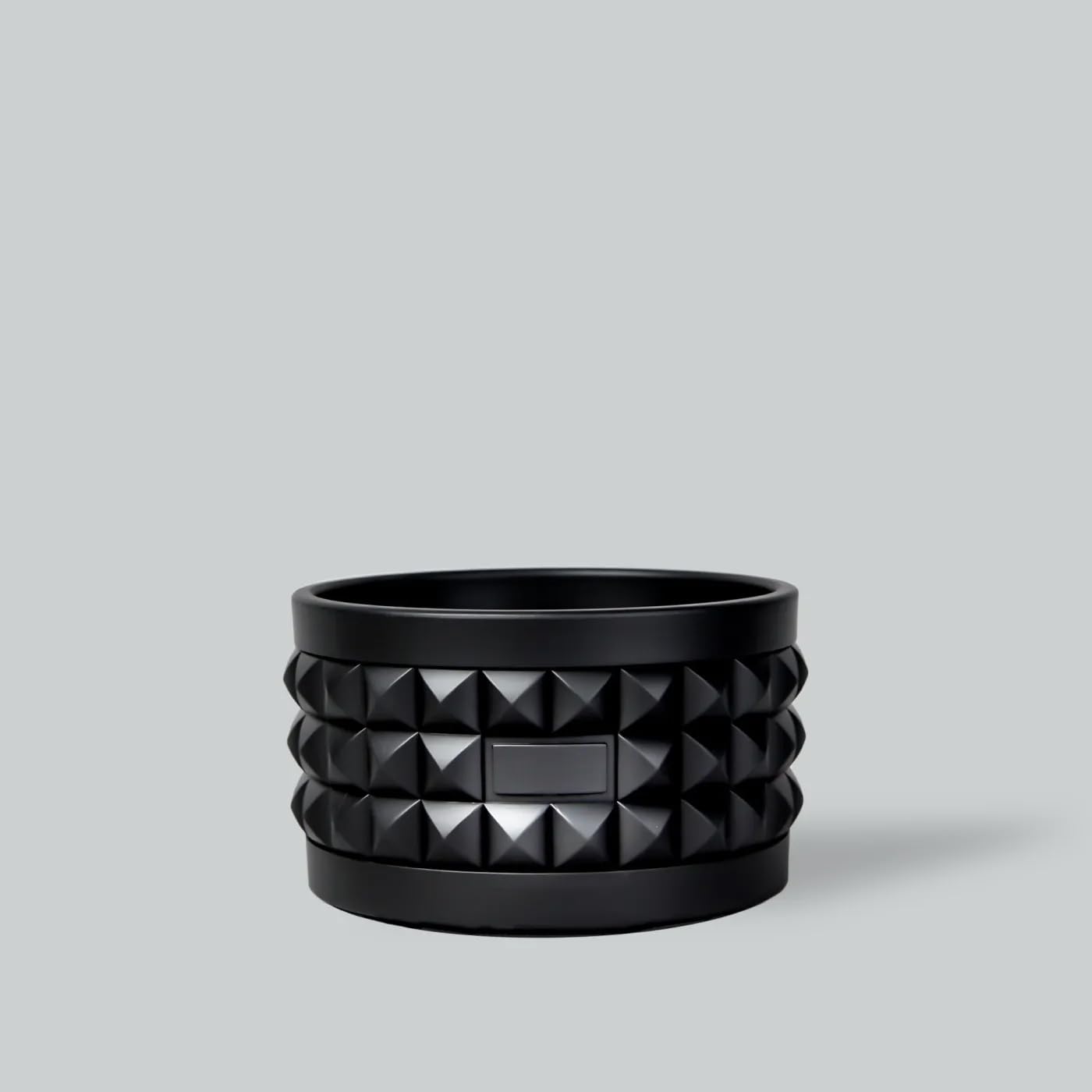Amazon.co.jp: BOTANIZE PLA POT LOW STUDS Black φ10cm 黒 プラ鉢