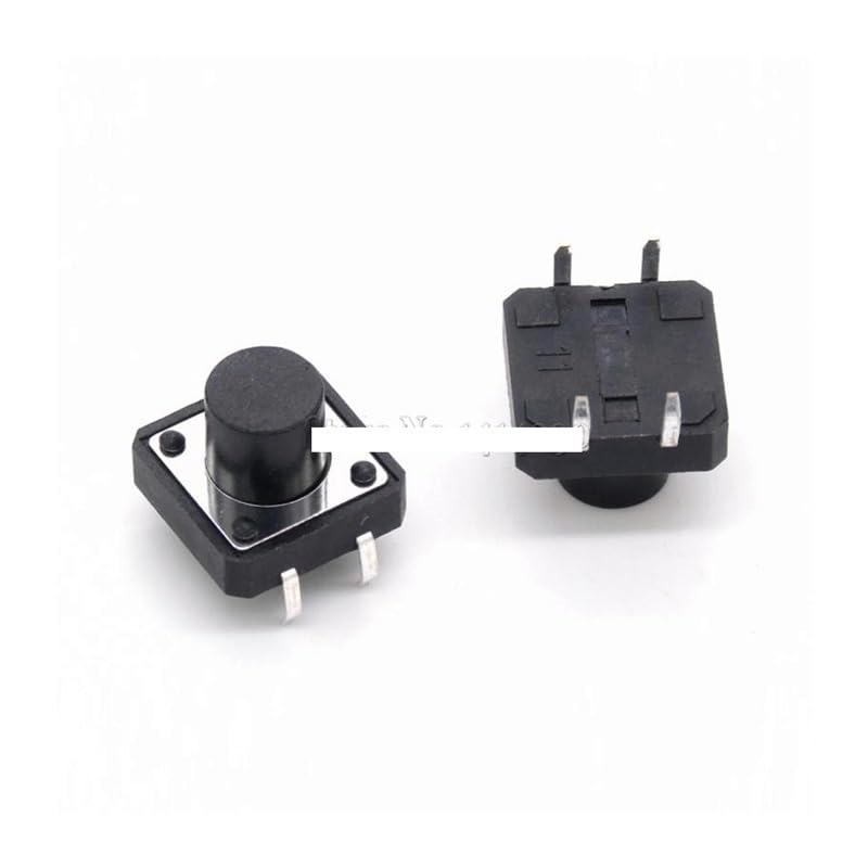 Bouton-poussoir tactile momentané 12x12x9 mm pour carte électronique et micro-bouton PCB