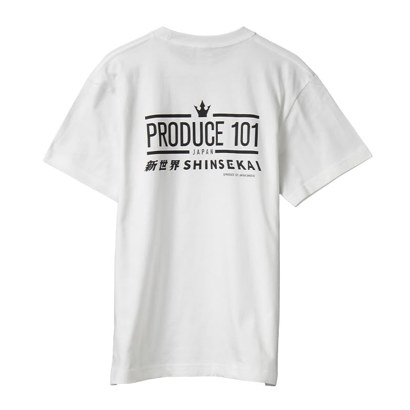 Amazon.co.jp: PRODUCE 101 JAPAN 新世界 半袖Tシャツ(White) L
