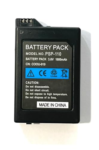 PRODUZIONE: Batteria di nuova produzione che assicura prestazioni affidabili per la tua console portatile
