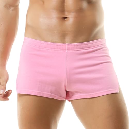 Mens 3 Inch Inseam Shorts Gym Running Sweat Shorts with Back Pockets2