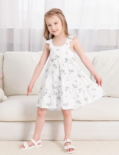 Hipea Toddler Baby Girls' Dresses Outfits Sleeveless Backless Colour Block Dress Kids Casual Beach Dresses2