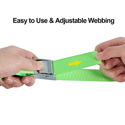 image for XSTRAP STANDARD Cam Buckle Straps 6PK 8FT Powersports Tie-Downs 1-Inch