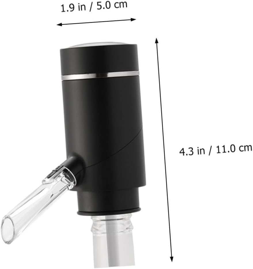 Red Wine Decanter Electric Pourer Aerated Wine Dispenser Easy to Use and Clean