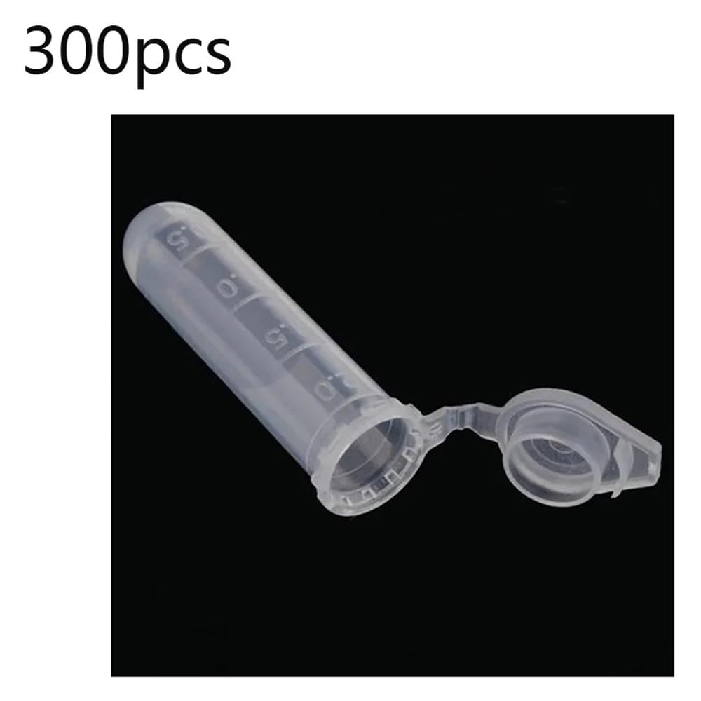 Équipements et fournitures de laboratoire Tubes en plastique avec bouchon for échantillons de laboratoire, 2 ml, 5, 7, 10, 15, 100/200/300/500 pièces
