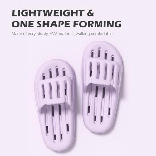 Womens Mens Shower Bathing Slides Sandals Bathing Slippers Quick Drying Shower Lightweight Sole Slide Non-Slip Bathing Shoes2