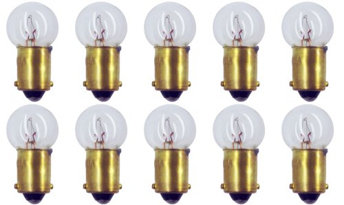 CEC Industries #57 Bulbs, 14 V, 3.36 W, BA9s Base, G-4.5 shape (Box of 10)