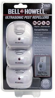 Bell and Howell Ultrasonic Pest Repellers, 3 Pack