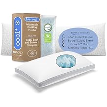 Coop Home Goods Cool+ Pillow and Body Pillow Queen Bundle