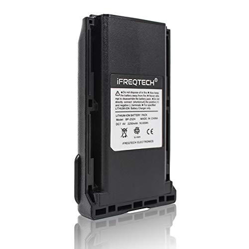 IFREQTECH BP-232N BP232H Li-ion Battery Replacement NI-MH Battery Packs for ICOM Two Way Radio IC-A14 IC-F15 IC-F16 IC-F24 IC-F25 IC-F26