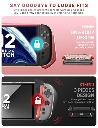 image for Mumba Dockable Case for Nintendo Switch 2 [2025 Blade Series] TPU Swit