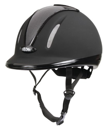 Kerbl Carbonic 32716 - Casco da equitazione, taglia...