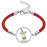Pulsera de cuerda roja de la suerte de Taiwán, hecha a mano