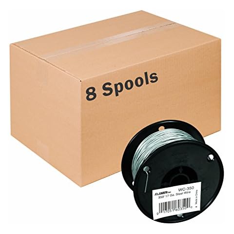 Zareba Fi-Shock Spule, verzinkter Stahldraht, 17 Gauge 8 Spools Cover