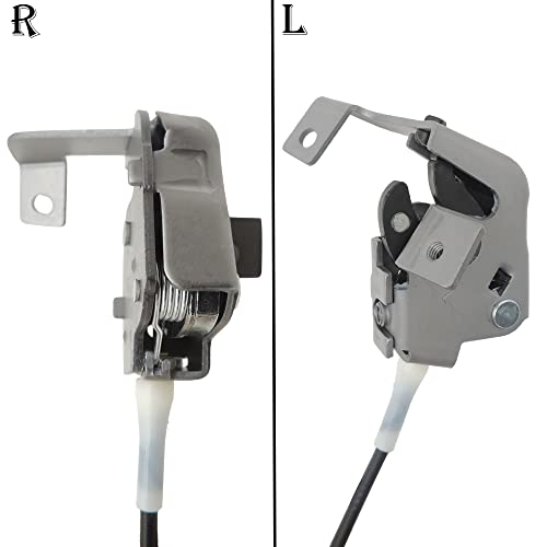 Image of HiSport 6L3Z-18264A27-A Door Latch Cable Rear Left and Right - Compatible with 1997-2004 Ford F250 F150 Heritage Extended Cab Pickup 1997 1998 1999 2000 2001 2002 2003 2004 - Replace 6L3Z-18264A26-A