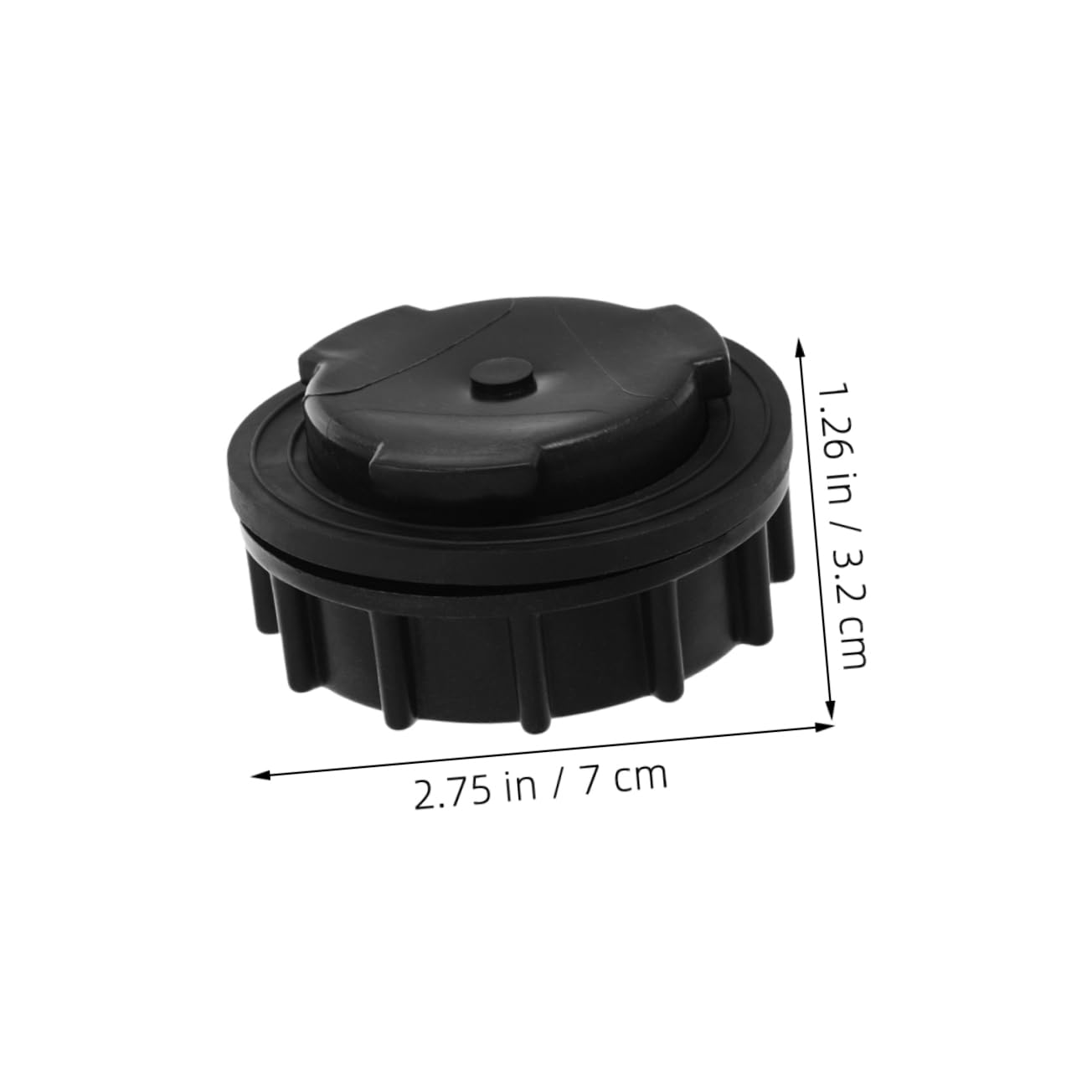 Alipis 3pcs Garbage Container Plug Stopper for Bottom Drain Replacement Part Leakproof Drain Stoppers for Outdoor Waste Bins