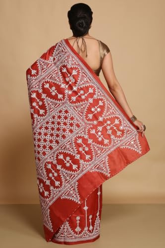 tcl TheCrazyLooms pure silk saree – image 2