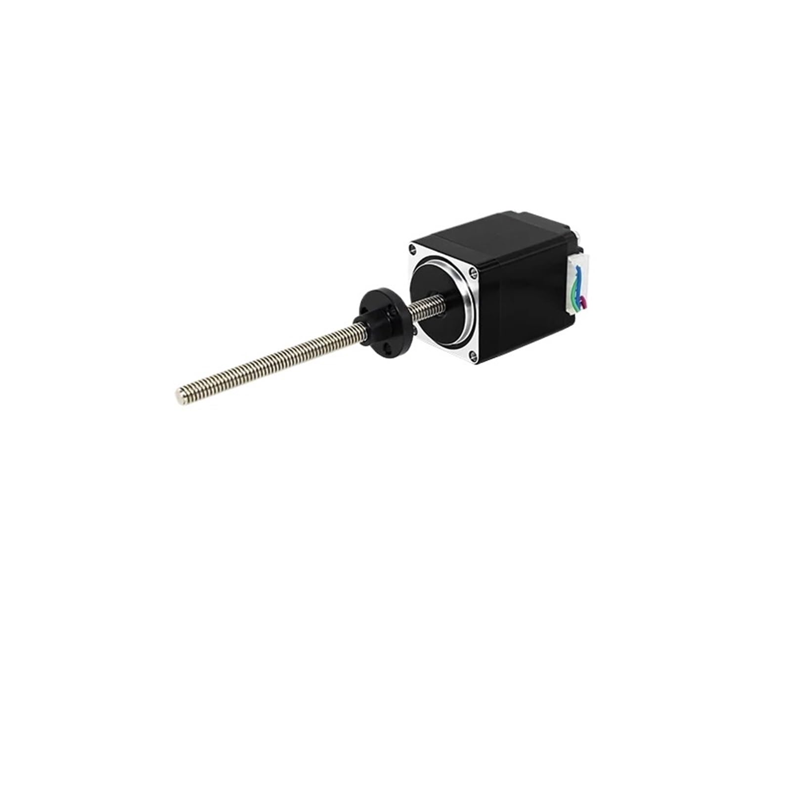MUYTQAERG Linear Stepper Motor 28mm Nema 11 Lead Screw 60-460mm Rod Length 1-12mm Stepping(28X40 80N Tr5X2-65)