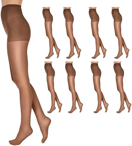 L'eggs Everyday Women's Standard-Panty Sheer Toe Pantyhose for Al...