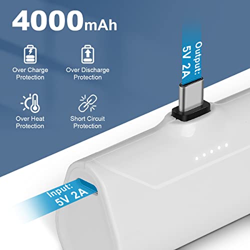 Rechargeable Battery Pack Compatable With Oculus/Meta Quest 2,Small Portable Charger 4000Mah Ultra-Compact Type C Power Bank,Lightweight Vr Extend Power Accessories #TOP3