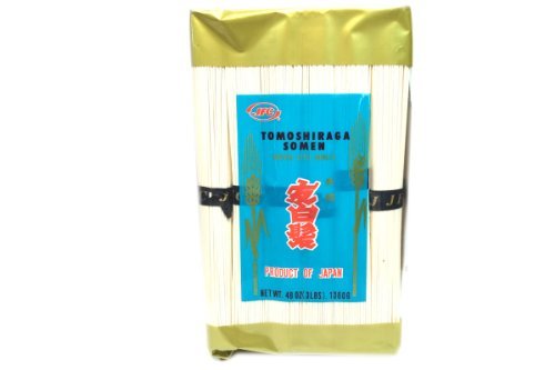 Tomoshiraga Somen (Oriental Style Noodles) - 48oz [Pack of 3] by JFC