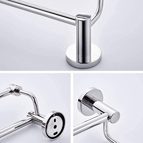 Almacenamiento de baño de pared con estante de secado limpio 40cm 6