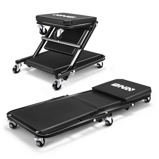 Folding Rolling Z Creeper Chair