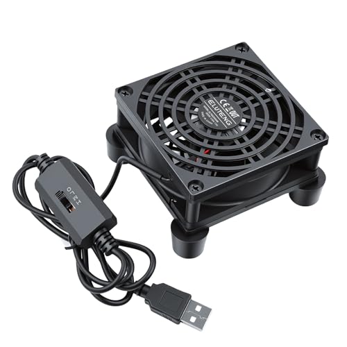 ELUTENG Ventilador de PC de 120 mm con 3