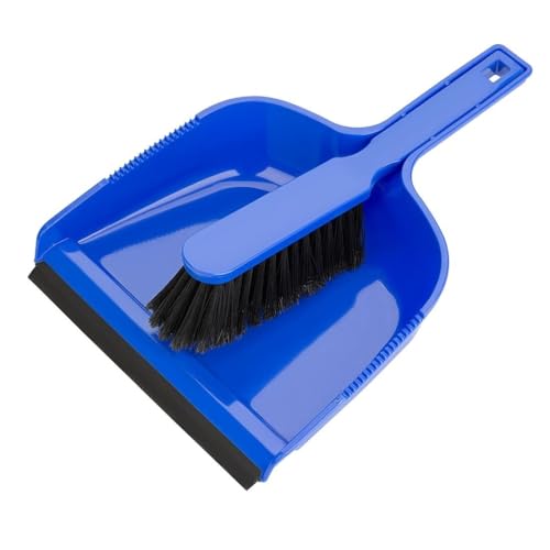 Jantex Dustpan & Brush Set Blue