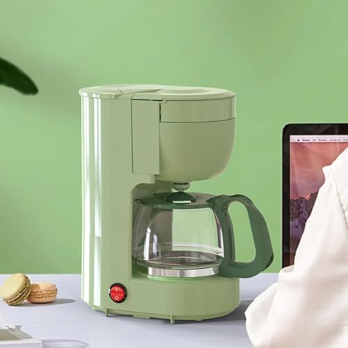 Cafetière programmable avec minuterie de 24 heures, infusion automatique et fonction de maintien au chaud, petite cafetière goutte à goutte avec filtre réutilisable, système d'infusion rapide et – vue 7