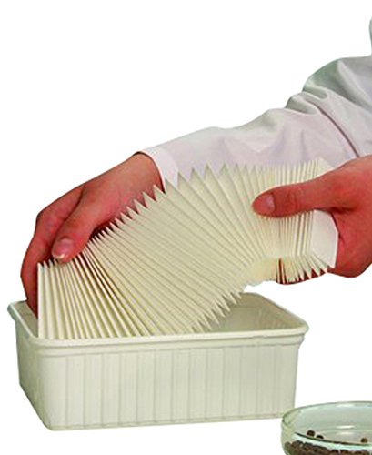 Whatman 10344672 Testing Papers, Double Pleated Strips, 110mm x 20mm, Grade 3014, White, 1000/pk